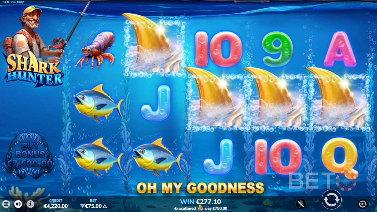 BETO Slots 的 Shark Hunter 評論