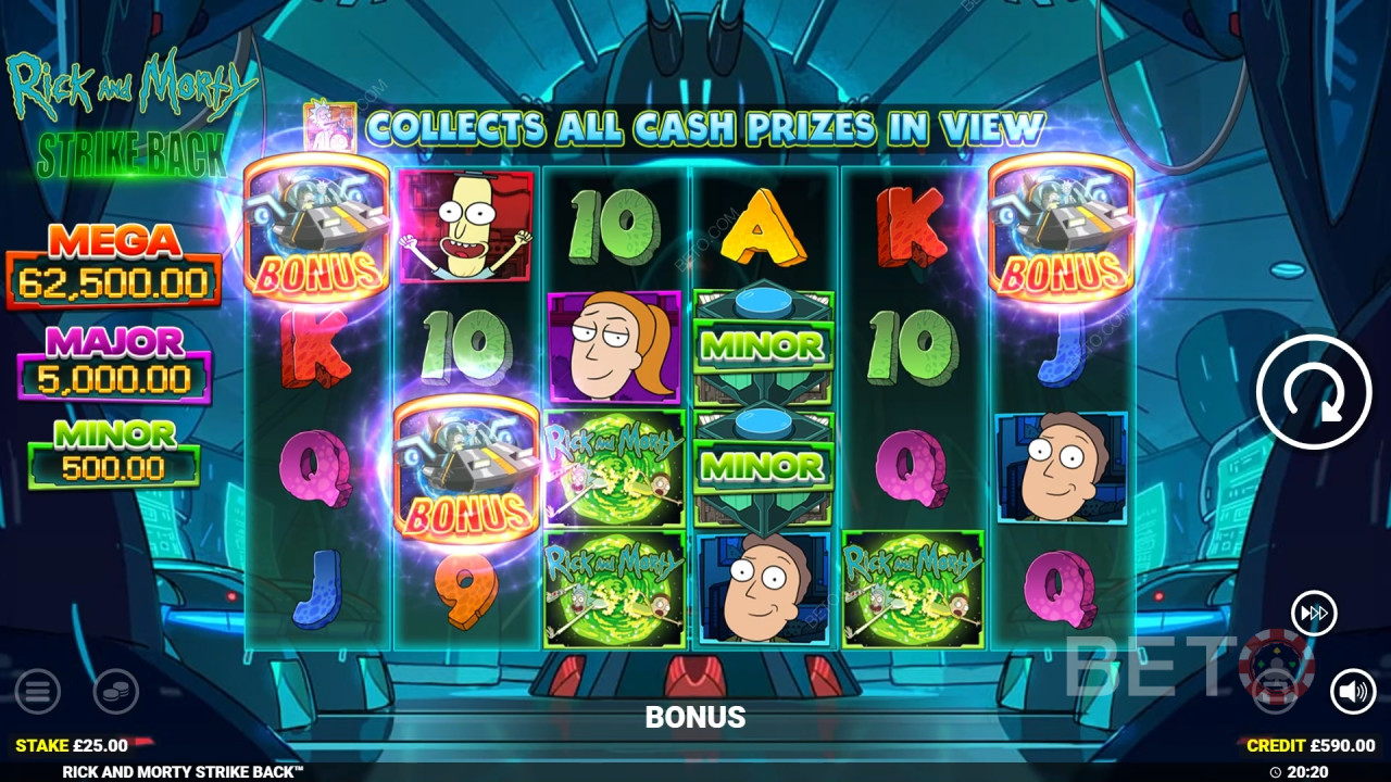BETO Slots 對 Rick And Morty Strike Back 的評論