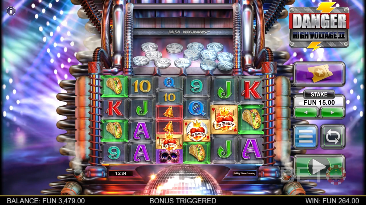 危險！ BETO Slots 的 High Voltage 2 評論