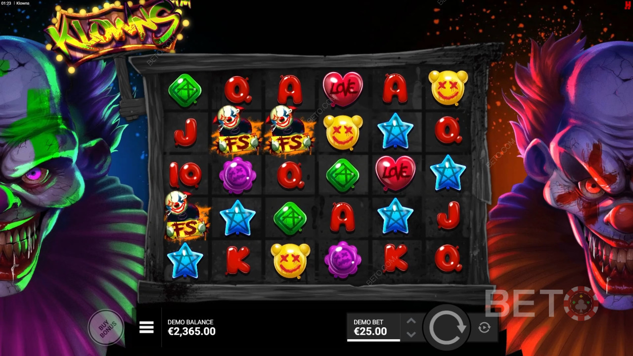 BETO Slots 的 Klowns 評論