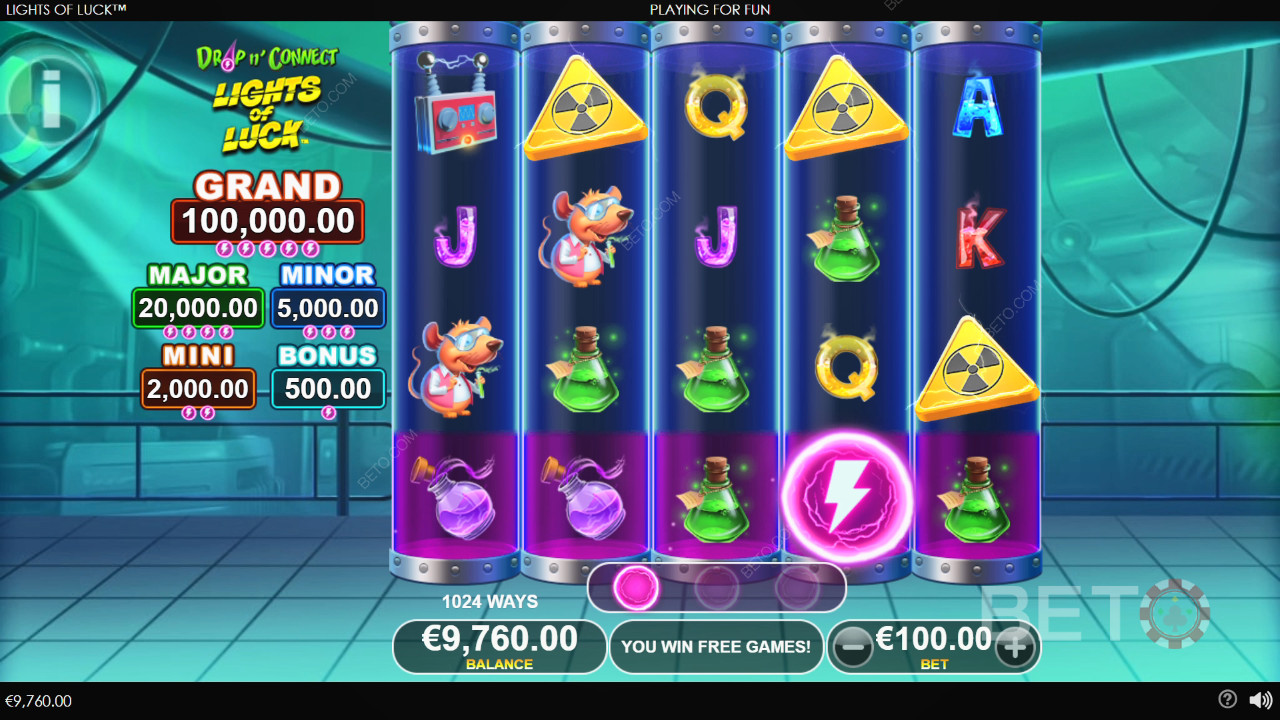 BETO Slots 的 Lights Of Luck 評論