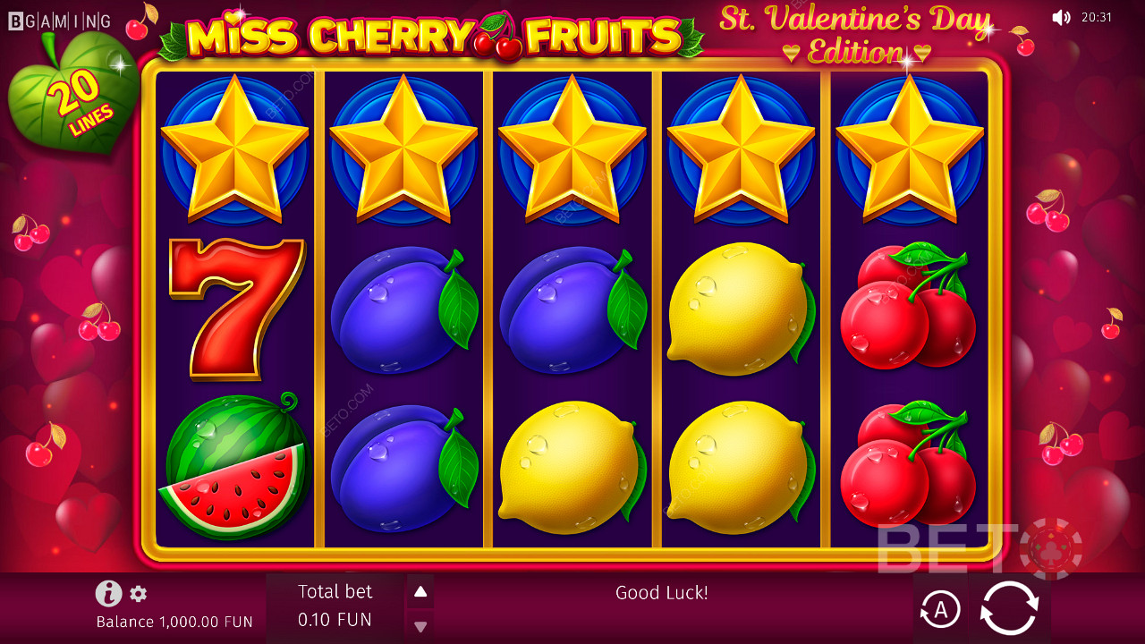 Miss Cherry Fruits 中的混合遊戲設計