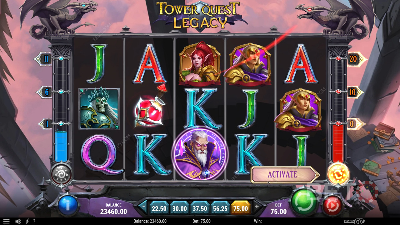 BETO Slots 的 Tower Quest Legacy 評論