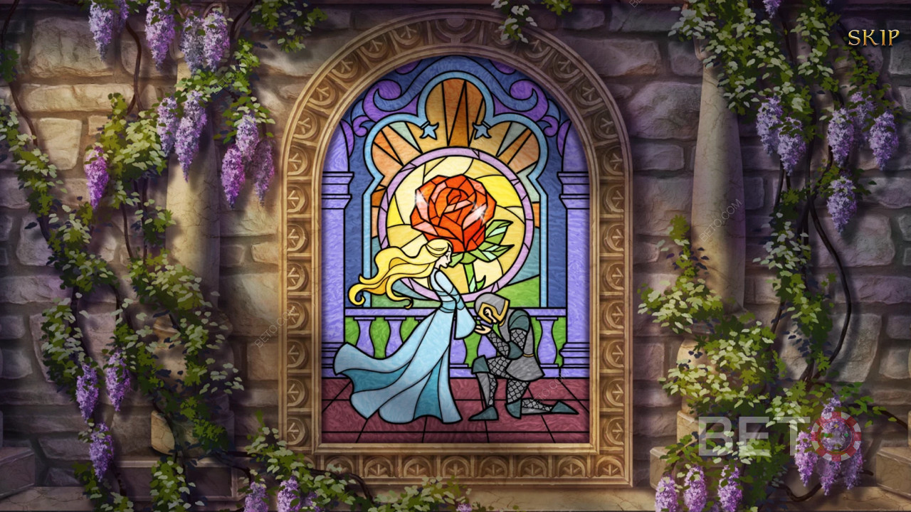 幫助蘭斯洛特爵士收集所有 15 朵水晶玫瑰並贏得伊萊恩公主的愛
