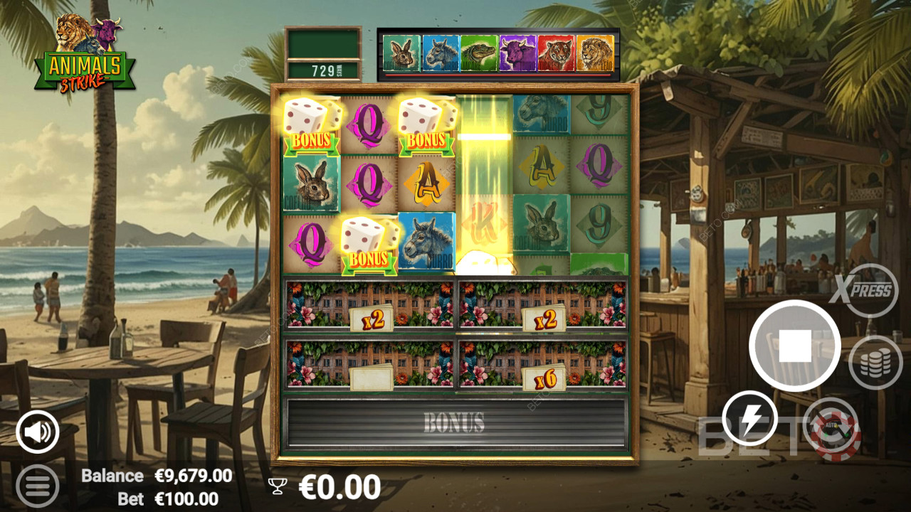 BETO Slots 評測《動物打擊》