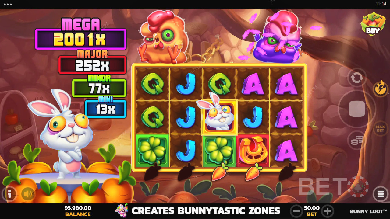 BETO Slots 的 Bunny Loot 評論