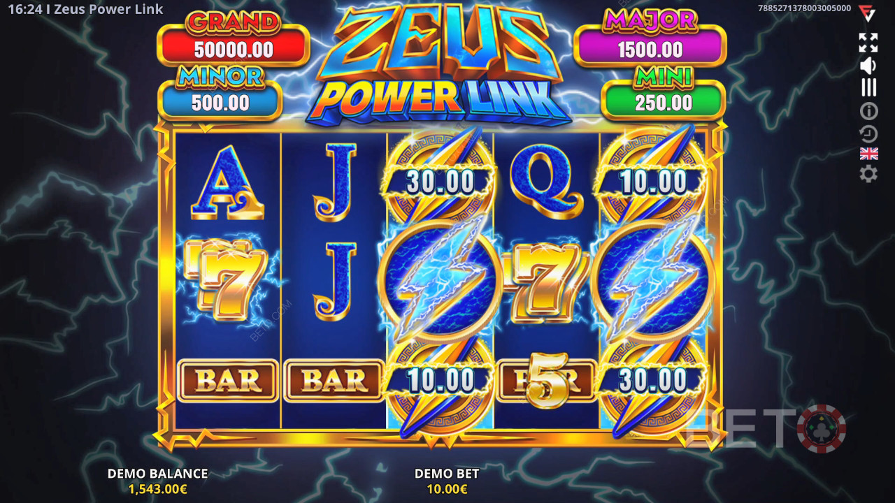 BETO Slots 的 Zeus Power Link 評論