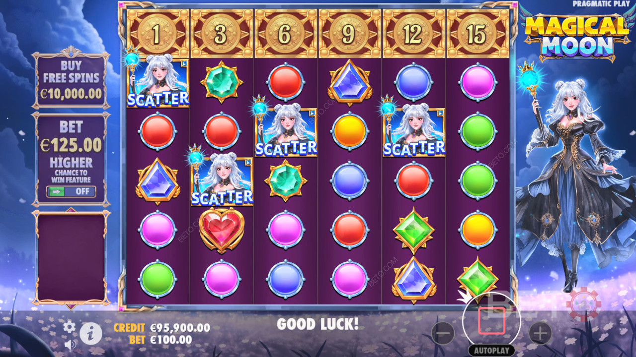 BETO Slots 的 Magical Moon 評論