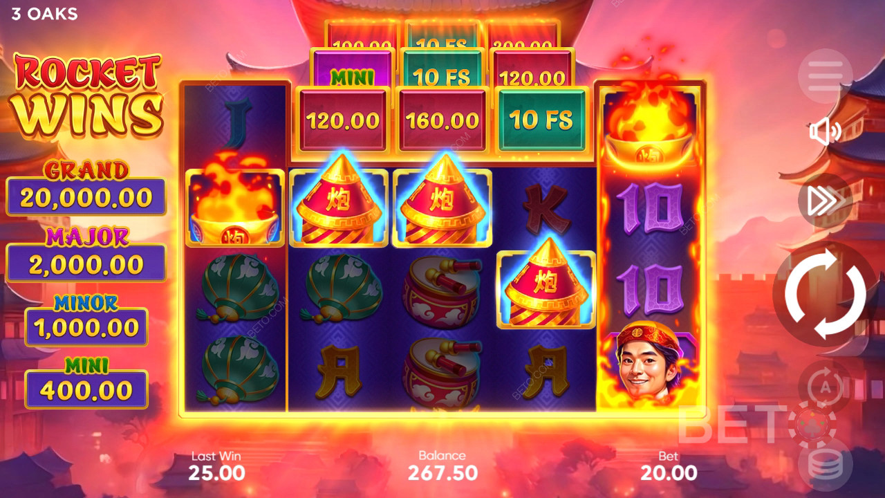 BETO Slots 的 Rocket Wins 評論