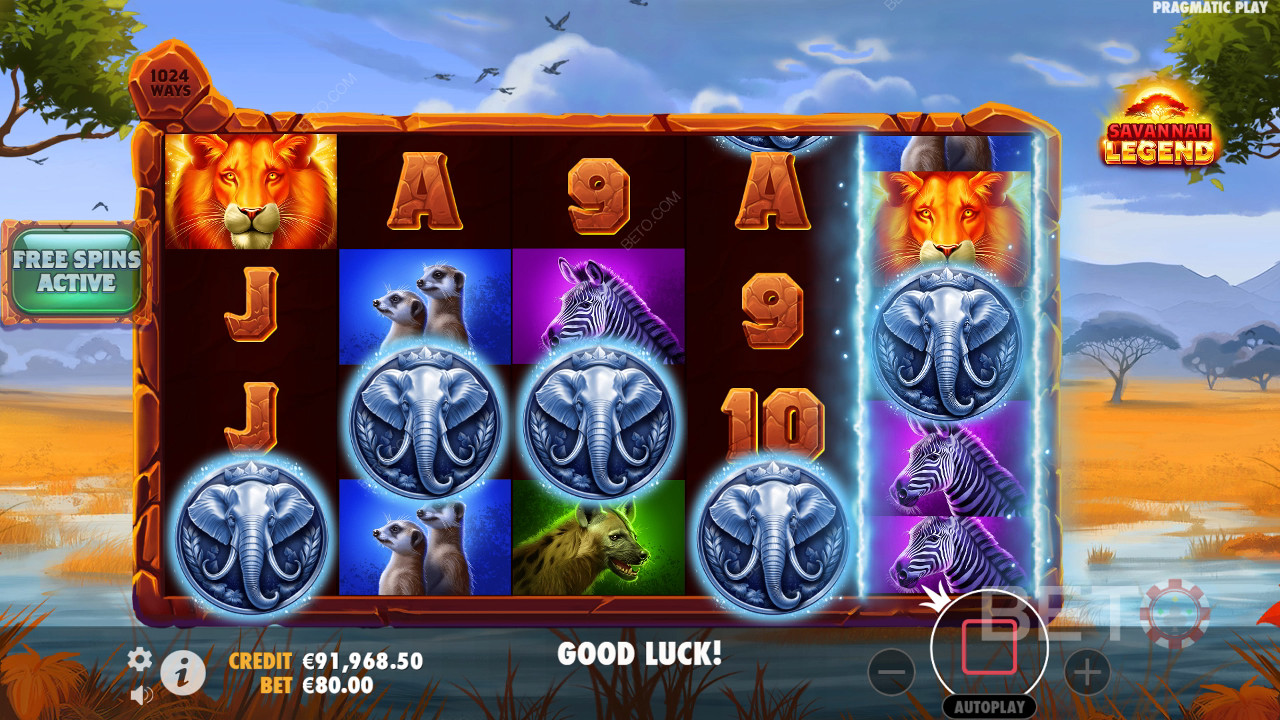 BETO Slots 的 Savannah Legend 評論
