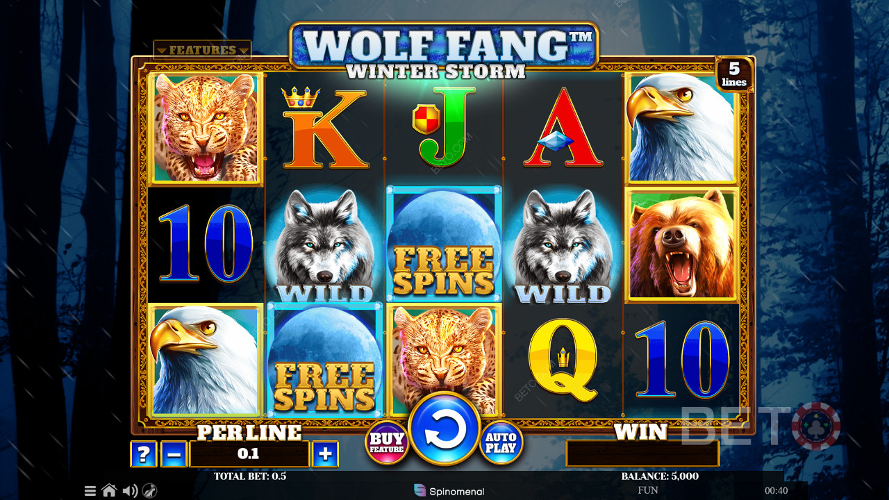 Wolf Fang Winter Storm 免費遊戲