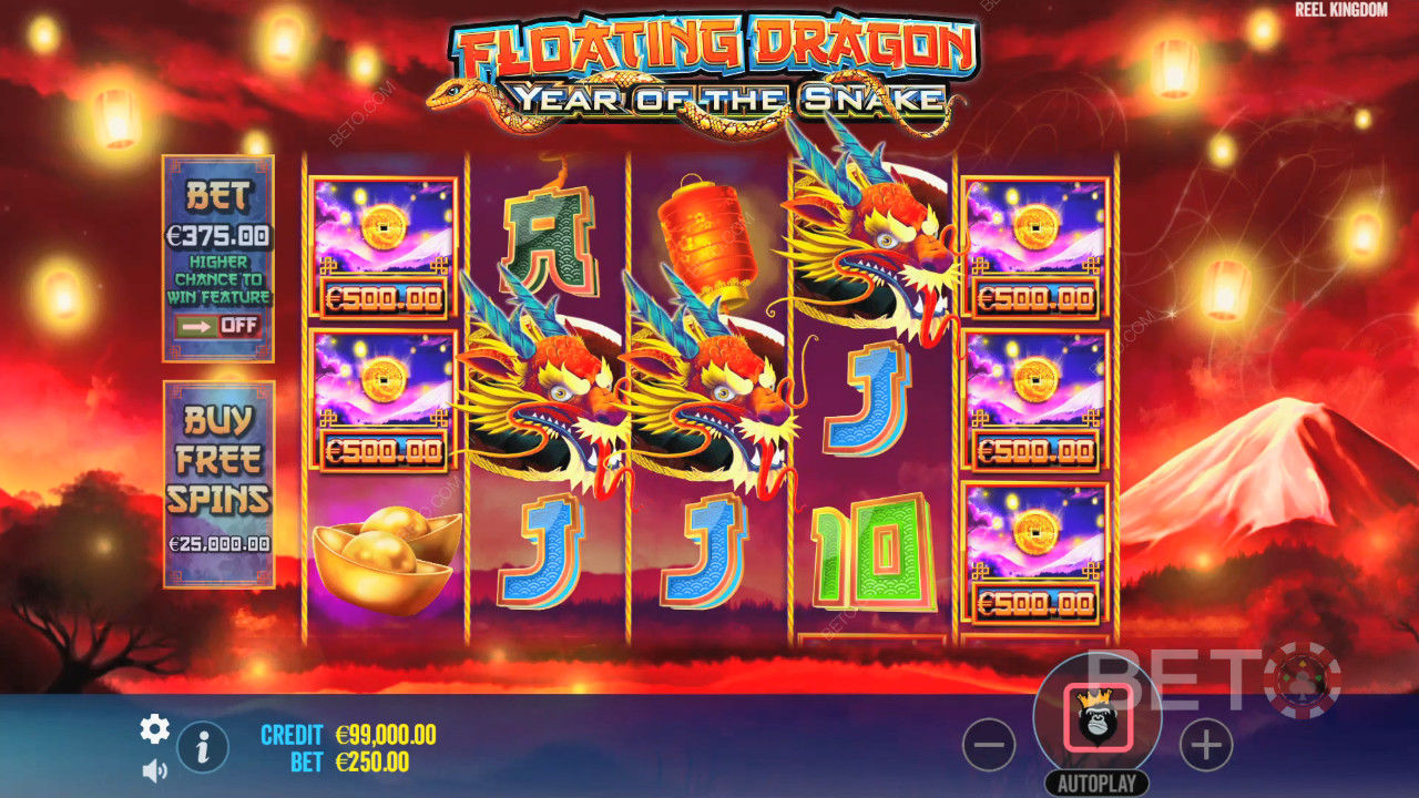 BETO Slots 的《蛇年Floating Dragon 》評論