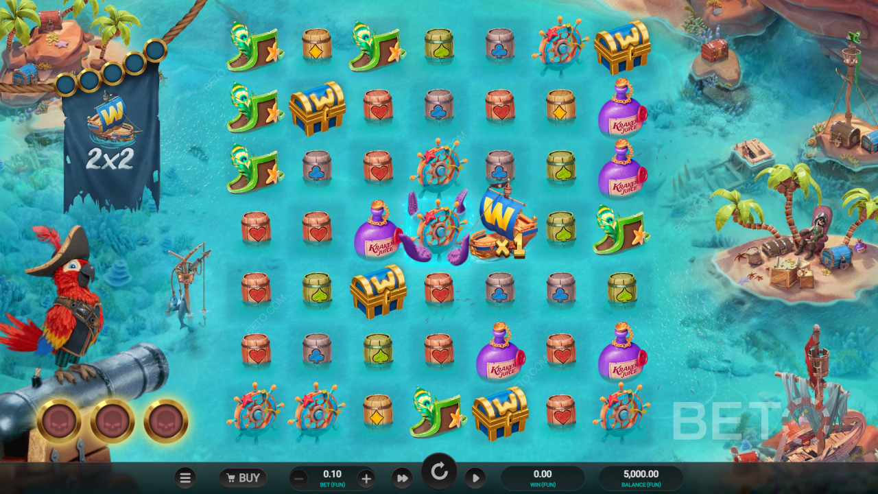 如何玩Relax Gaming的 Kraken