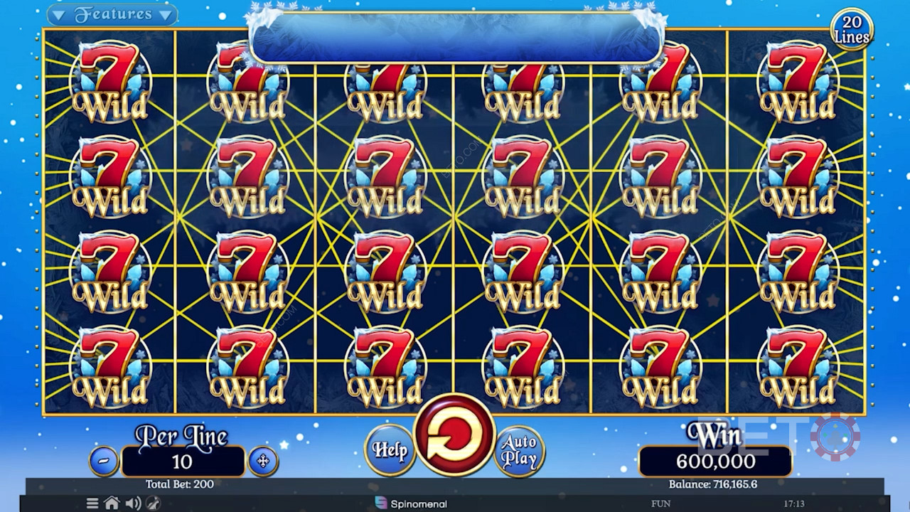 Fruits On Ice Collection 20 Lines 免費遊戲