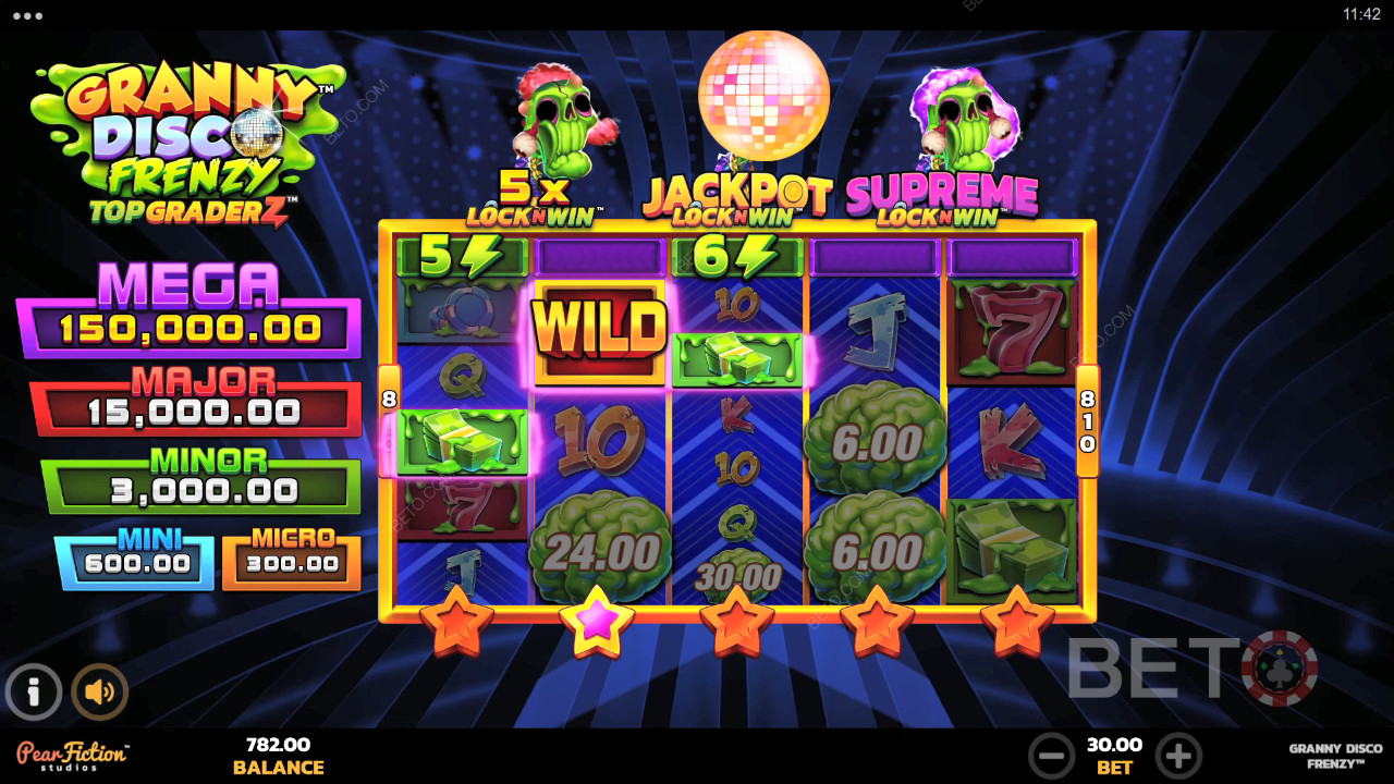 BETO Slots 評測《Granny Disco Frenzy》