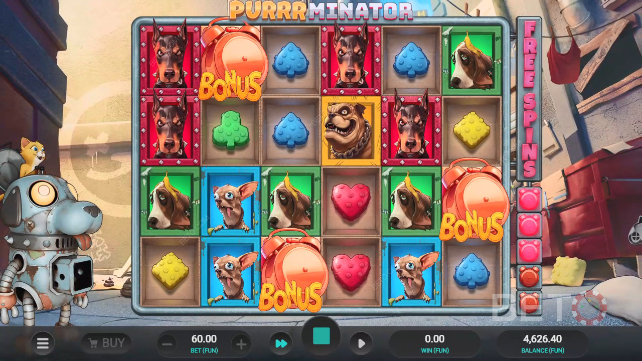 BETO Slots 的 Purrrminator 評論