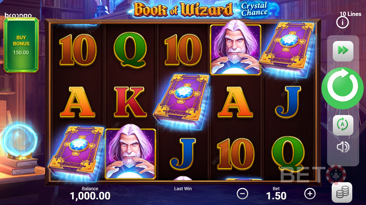 Book of Wizard: Crystal Chance 免費遊戲