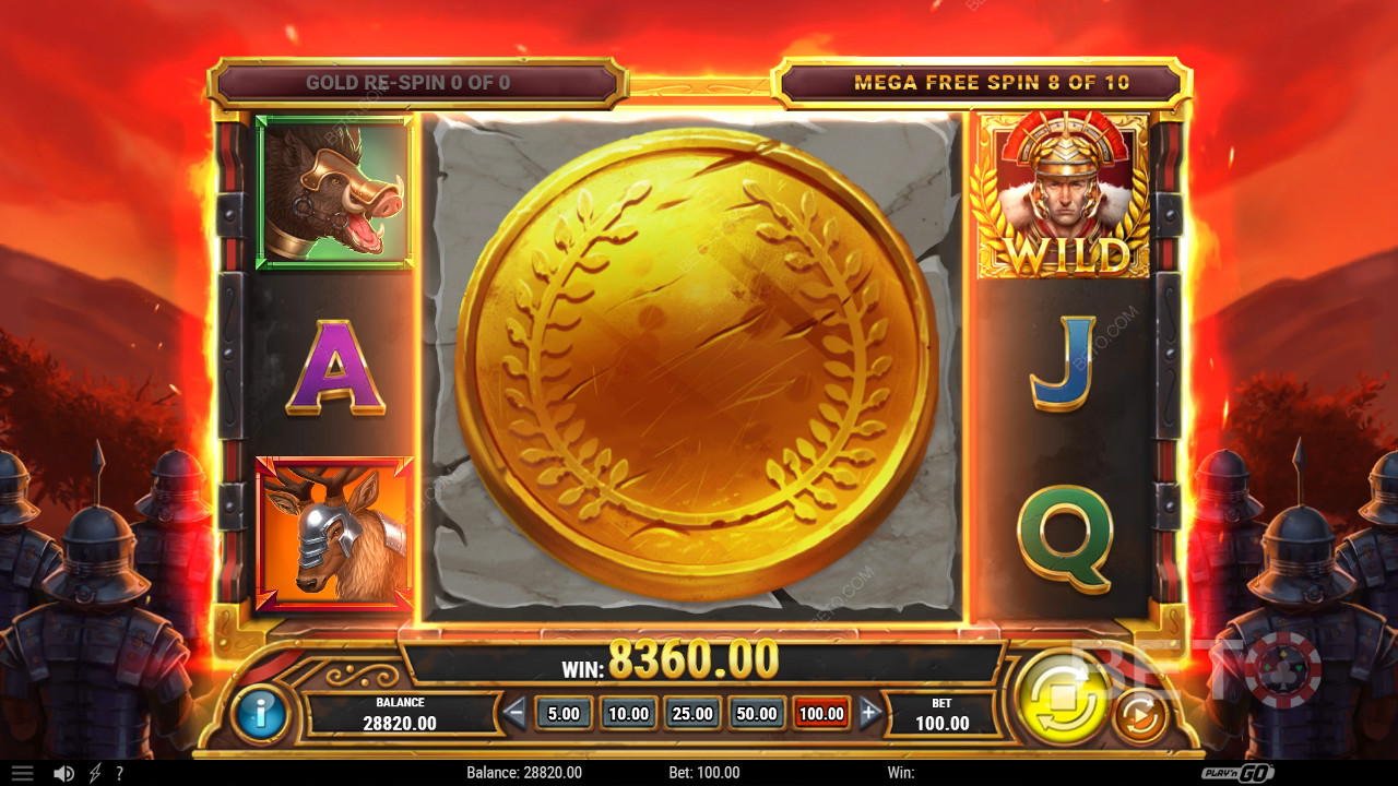 在 Legion Gold Victory 視訊老虎機中贏取 4,000 倍賭注！