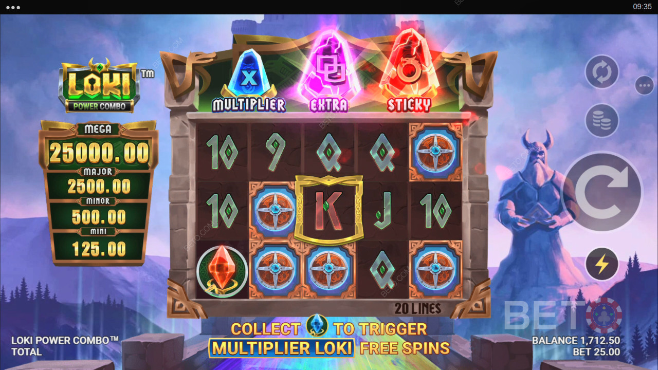 BETO Slots 評測 Loki Power Combo