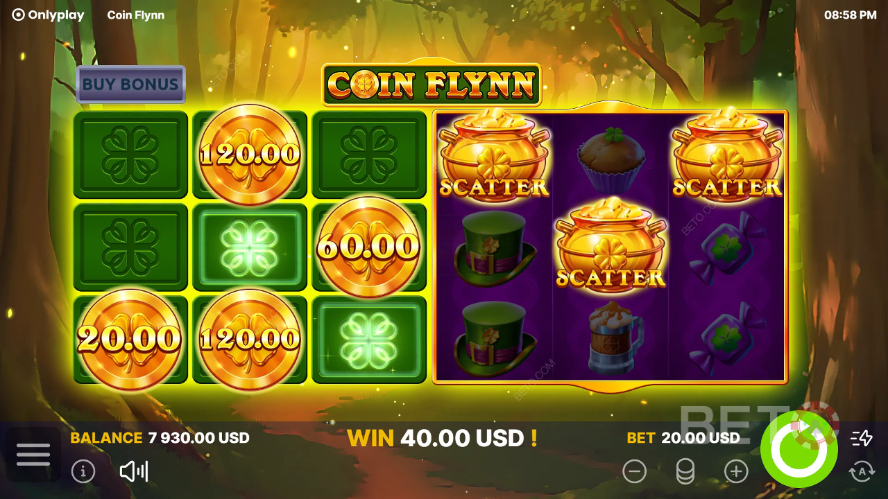 BETO Slots 的 Coin Flynn 評論
