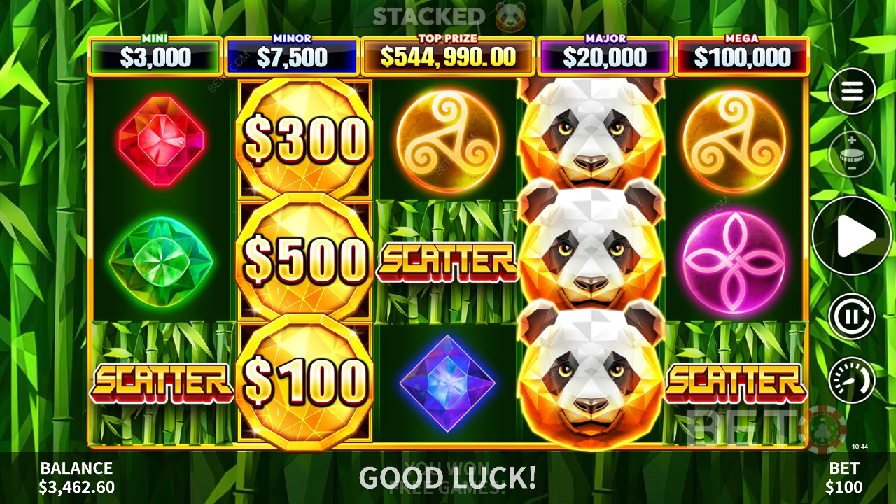 BETO Slots 的 Panda Hold & Spin 評論