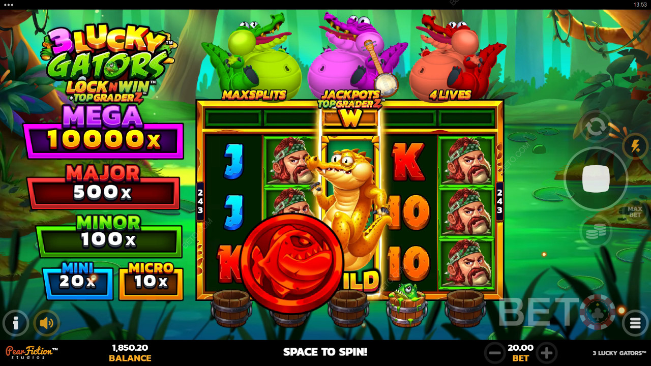 BETO Slots 評測 3 Lucky Gators