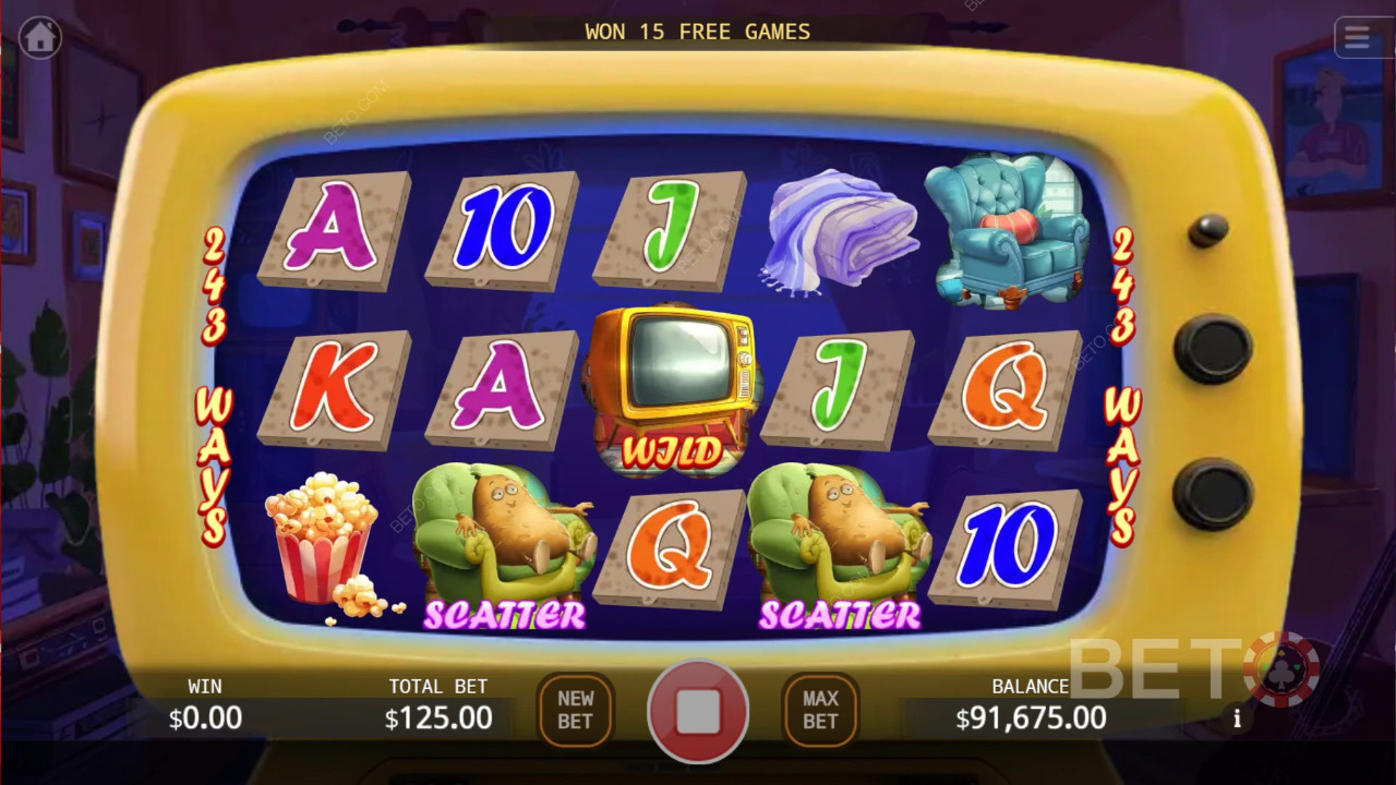 BETO Slots 的 Couch Potato 評論