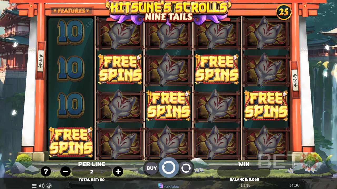 BETO Slots 對 Kitsune