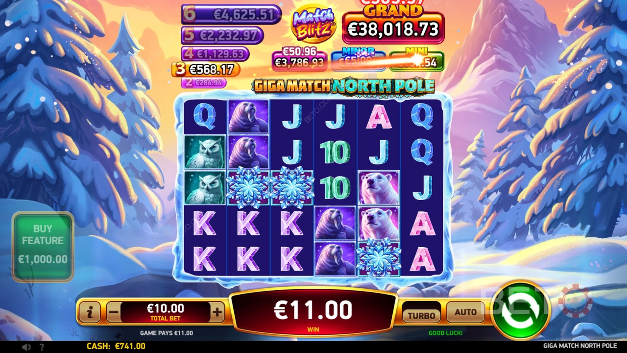BETO Slots 的 Giga Match 北極評論