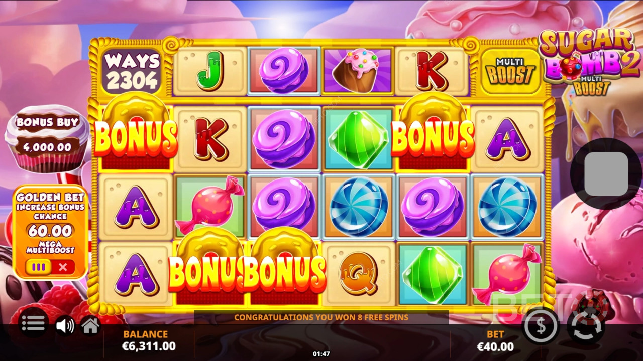 BETO Slots 對 Sugar Bomb 2 MultiBoost 的評價