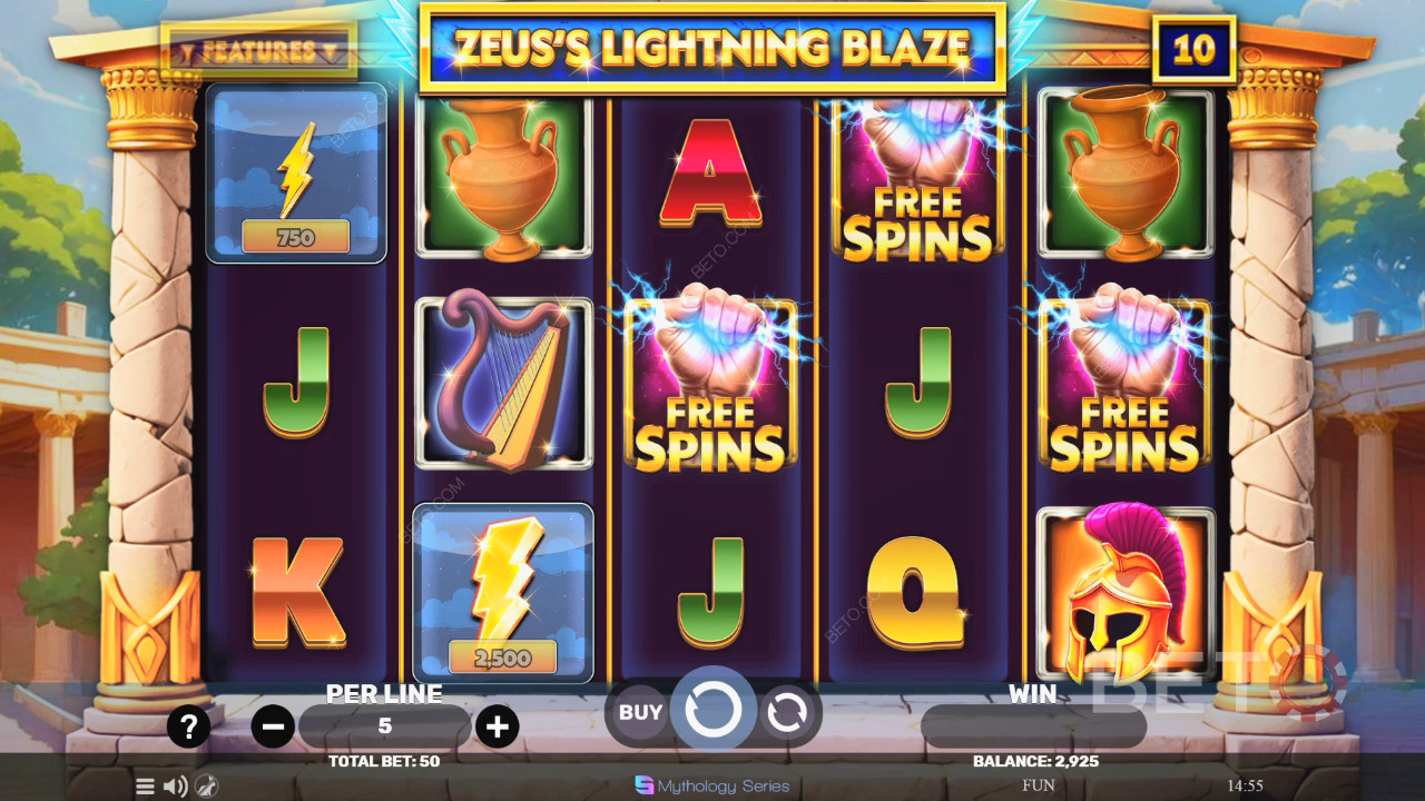 BETO Slots 對 Zeus