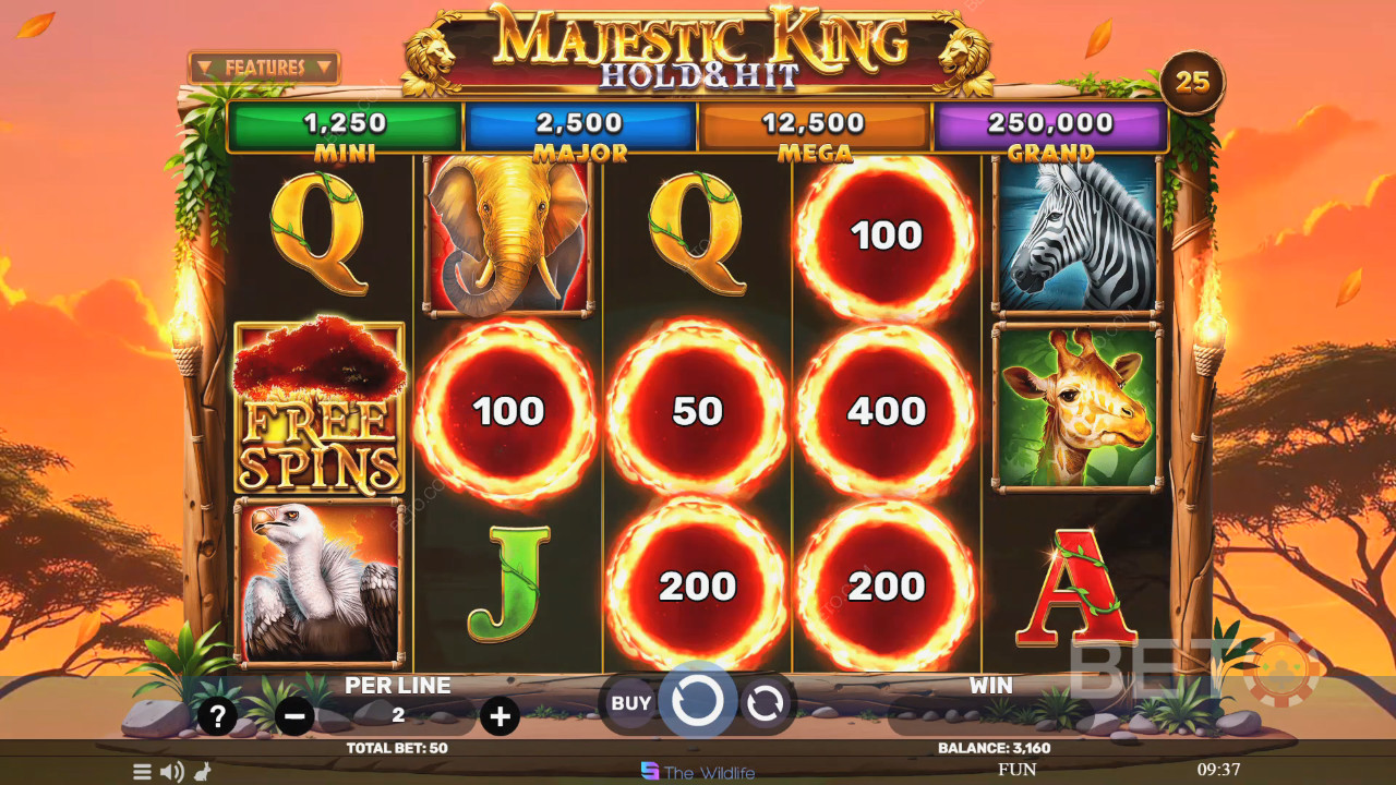 Majestic King - BETO Slots 評測