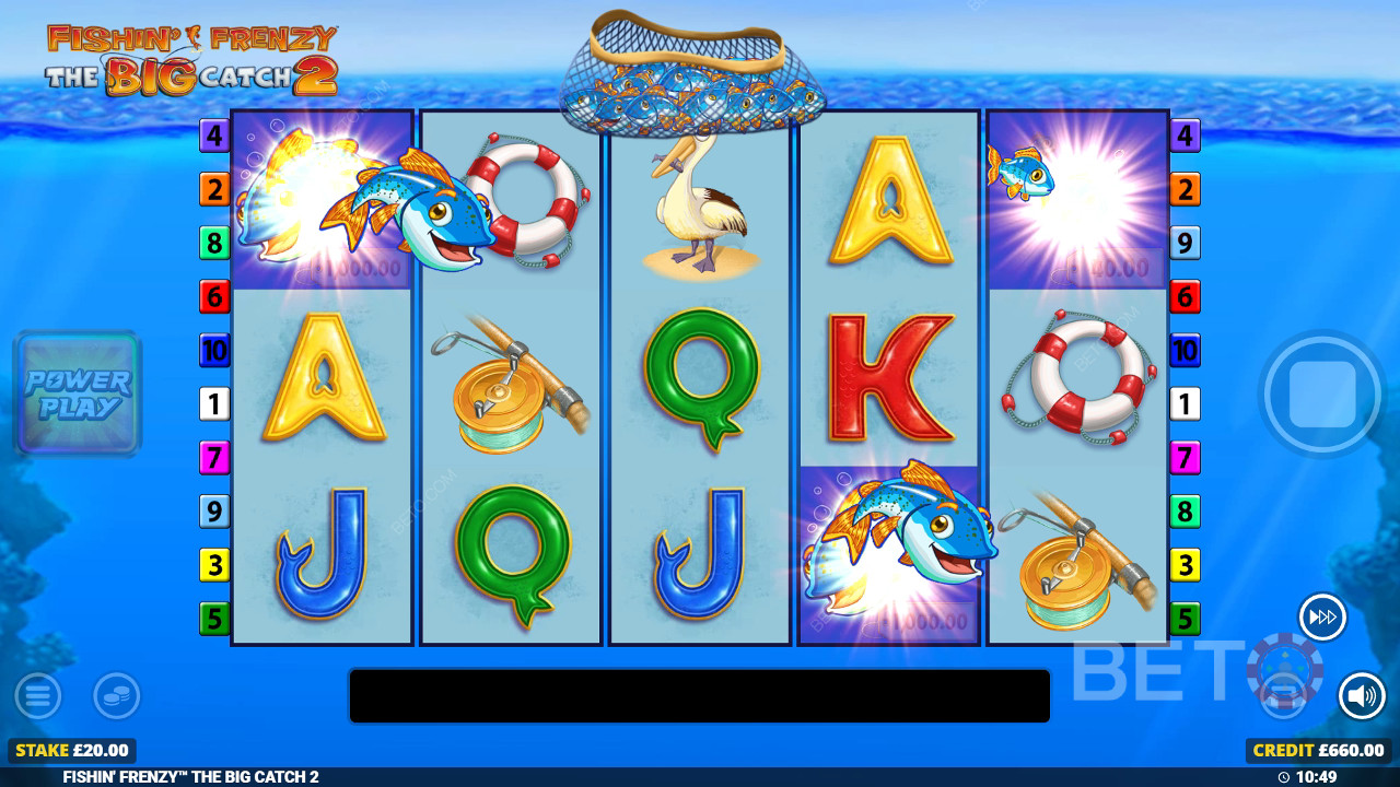 BETO Slots 對 Fishin Frenzy The Big Catch 2 的評論