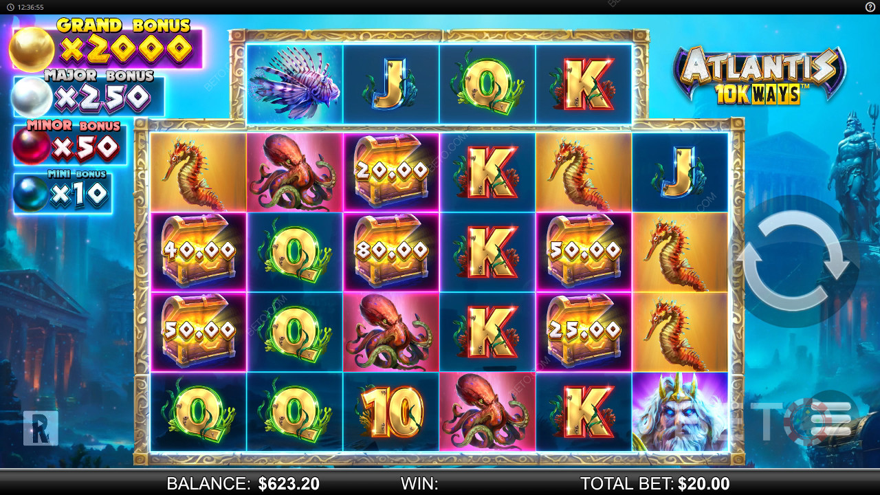 BETO Slots 評測：Atlantis 10K Ways