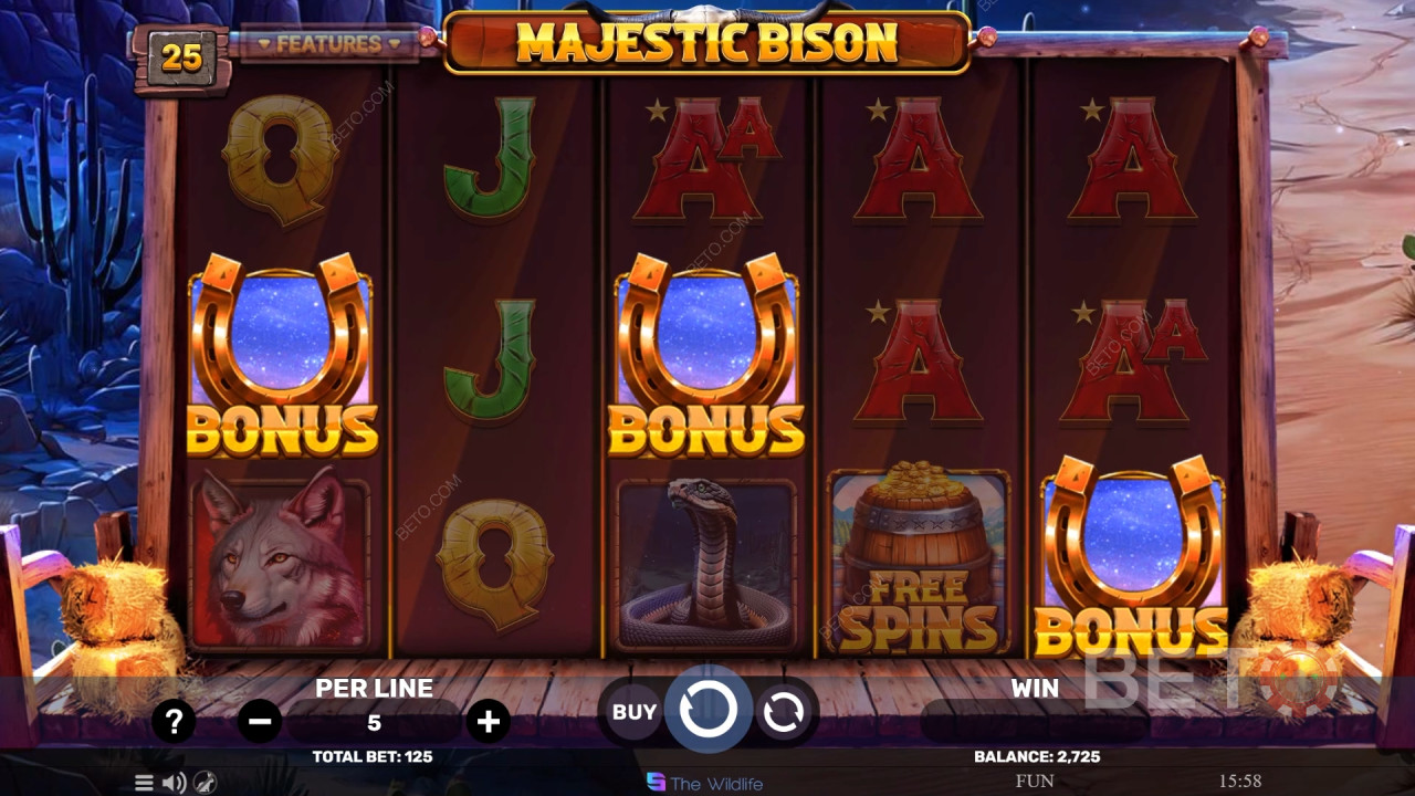 BETO Slots 對 Majestic Bison 的評價