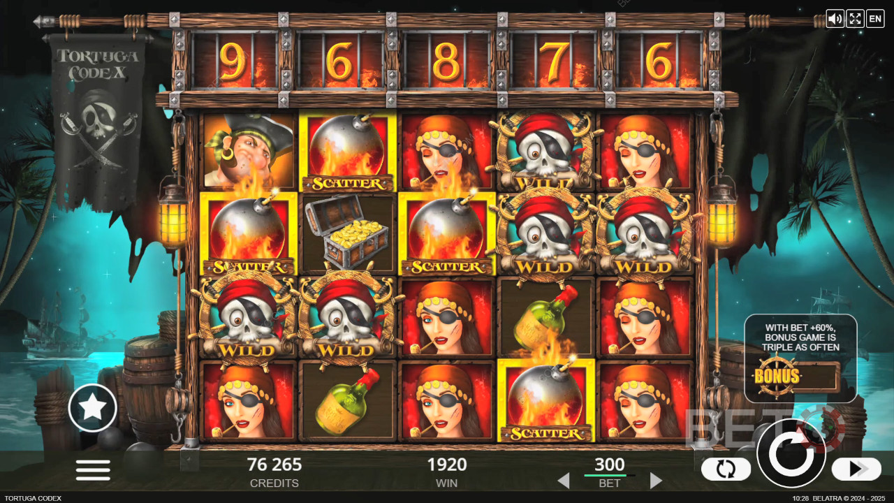 BETO Slots 評測 Tortuga Codex
