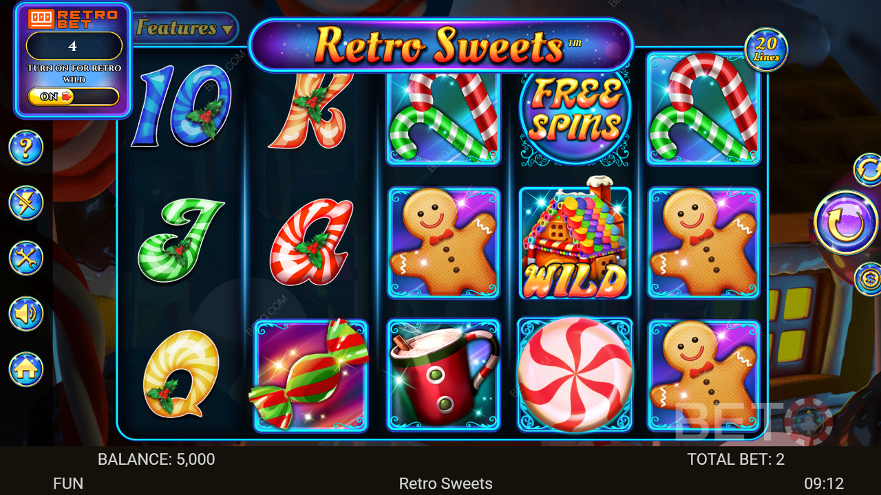 Retro Sweets 免費遊戲
