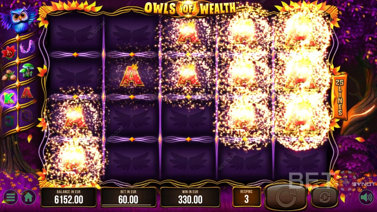 BETO Slots 的《財富貓頭鷹》評論
