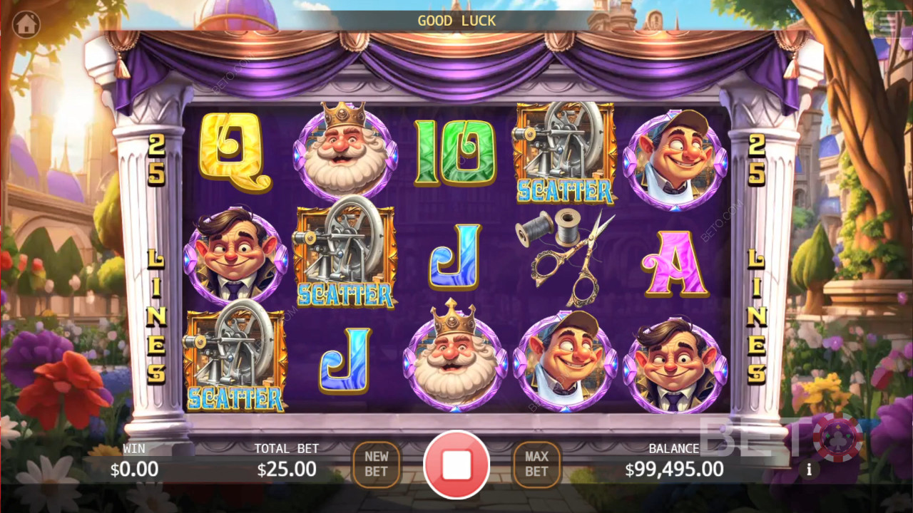 BETO Slots 對《皇帝的新裝》的評論