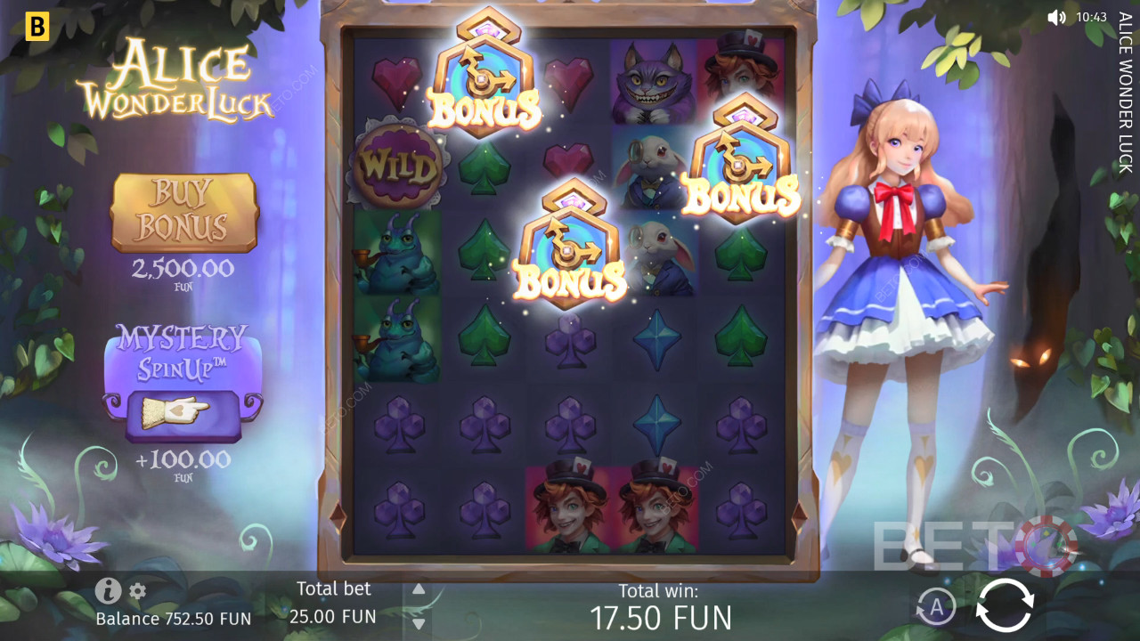 BETO Slots 評測：Alice WonderLuck