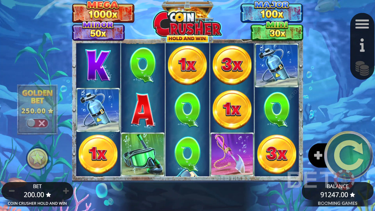 BETO Slots 評測：Coin Crusher
