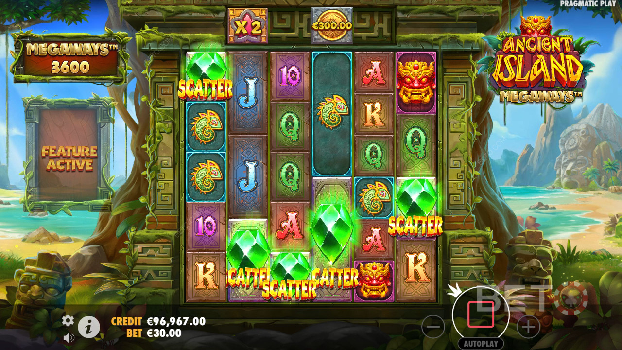 BETO Slots 評測：Ancient Island Megaways