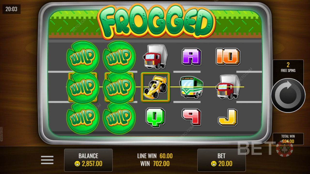 BETO Slots 的 Frogged 評論
