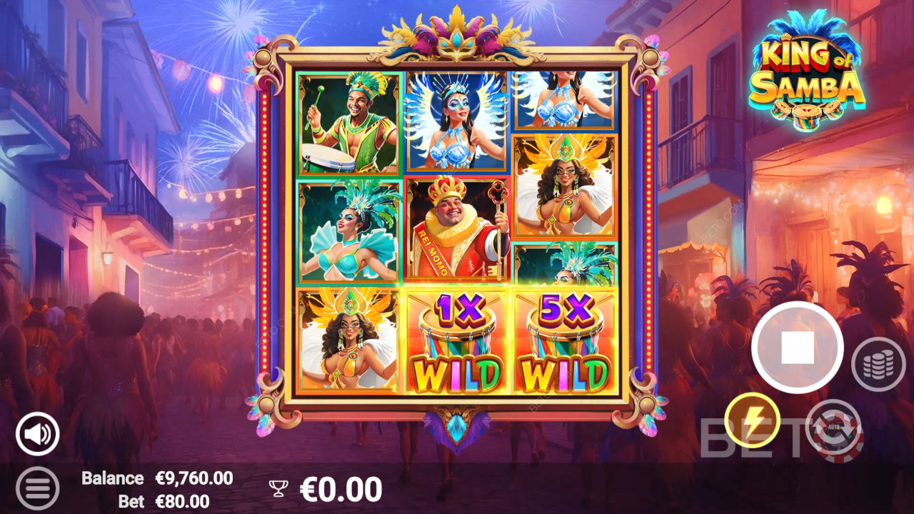 BETO Slots 評測：桑巴之王