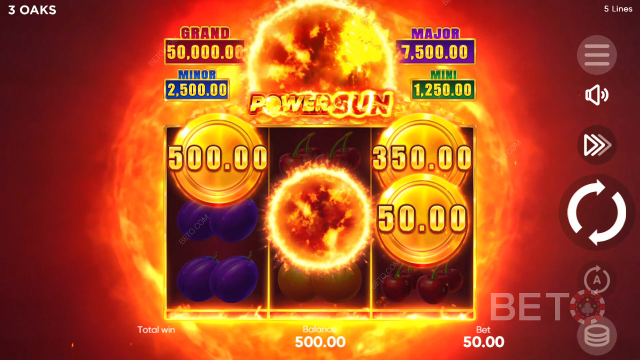 BETO Slots 評測 Power Sun