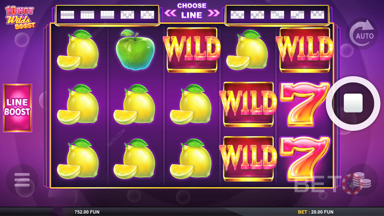 BETO Slots 評測：10 Hot Wilds Boost