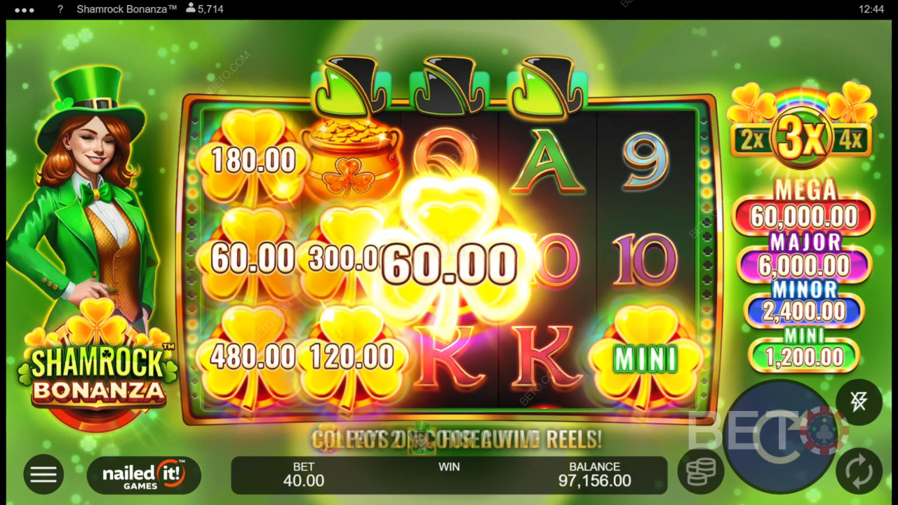 如何玩 Nailed It! Games 的 Shamrock Bonanza