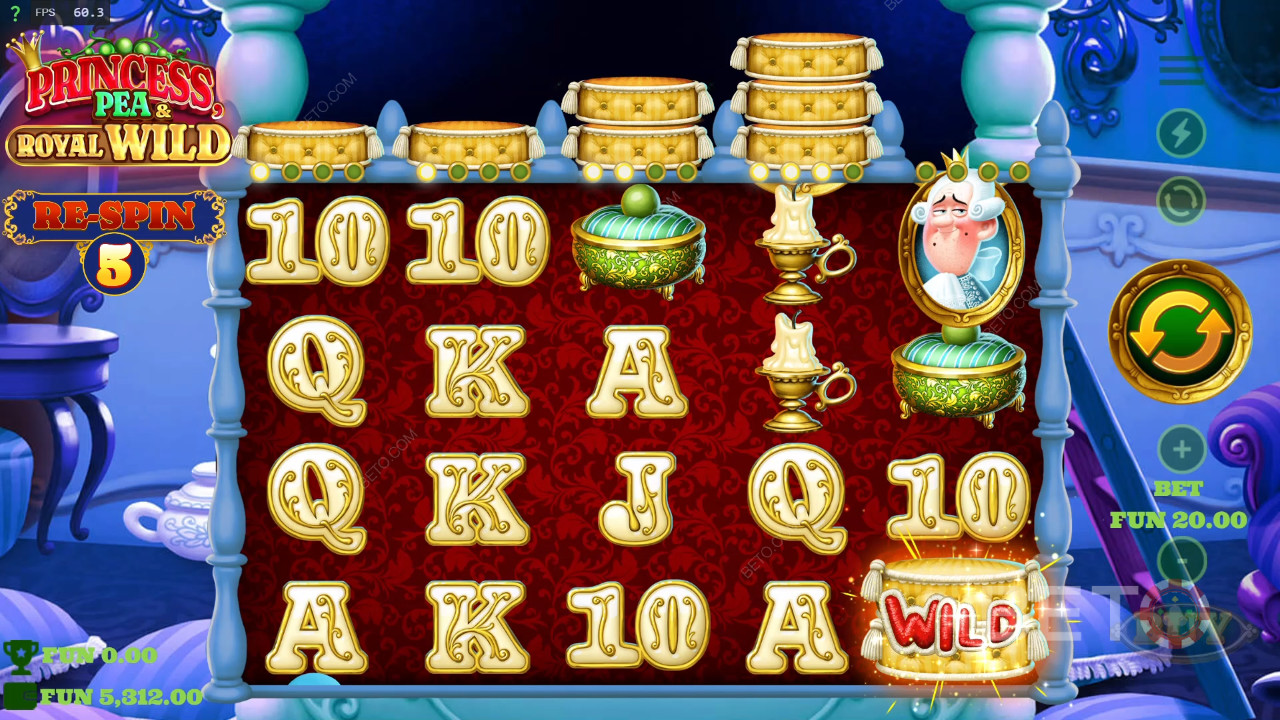 BETO Slots 評測：豌豆公主與皇家狂野