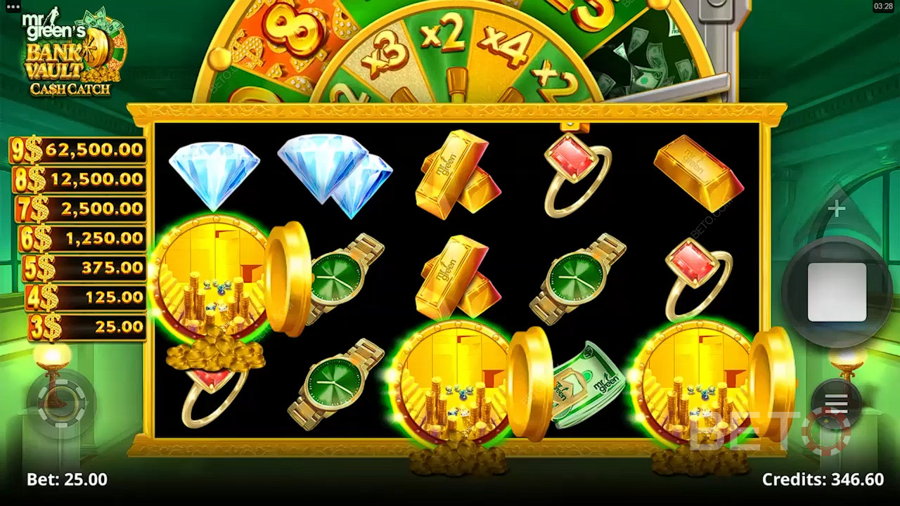 Mr Green's Bank Vault 免費遊戲