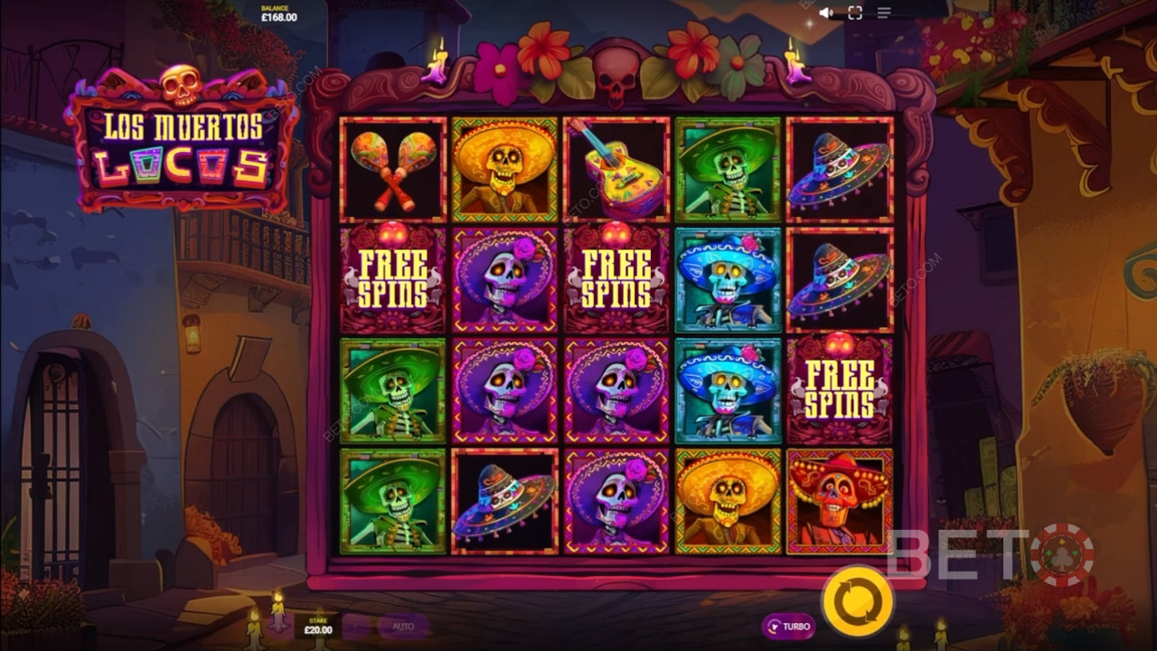 BETO Slots 對 Los Muertos Locos 的評價
